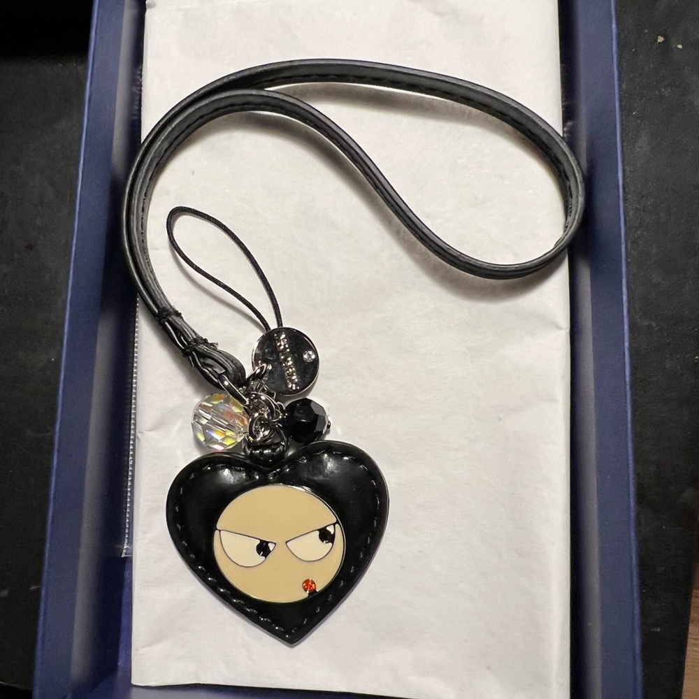 Swarovski wristlet charm